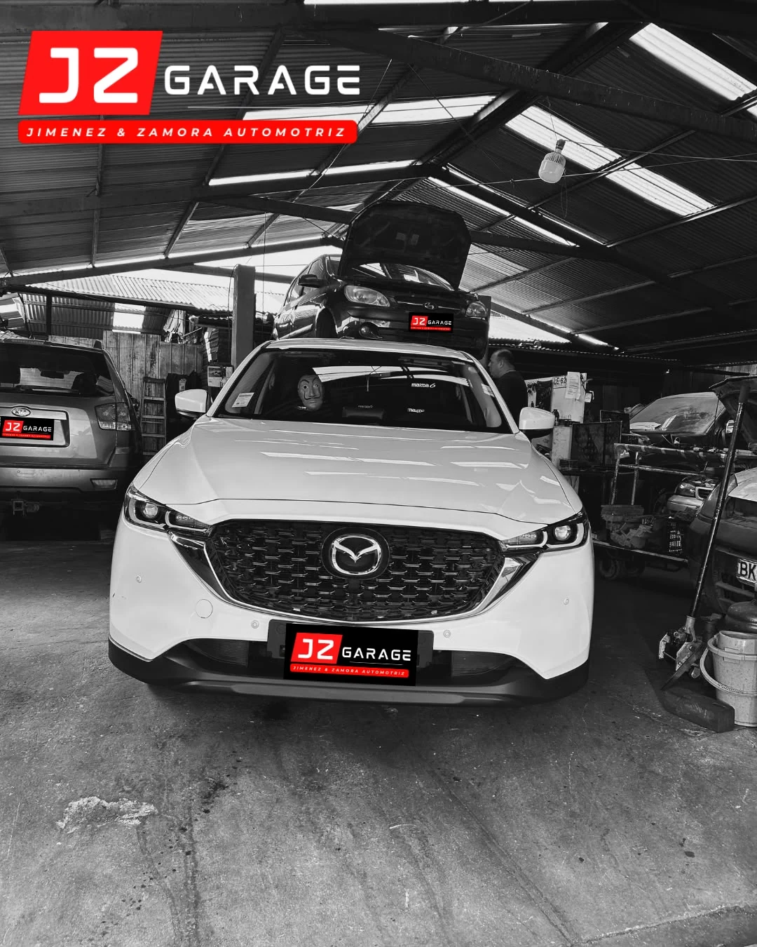 Vehículos atendidos en las instalaciones de JZ Garage